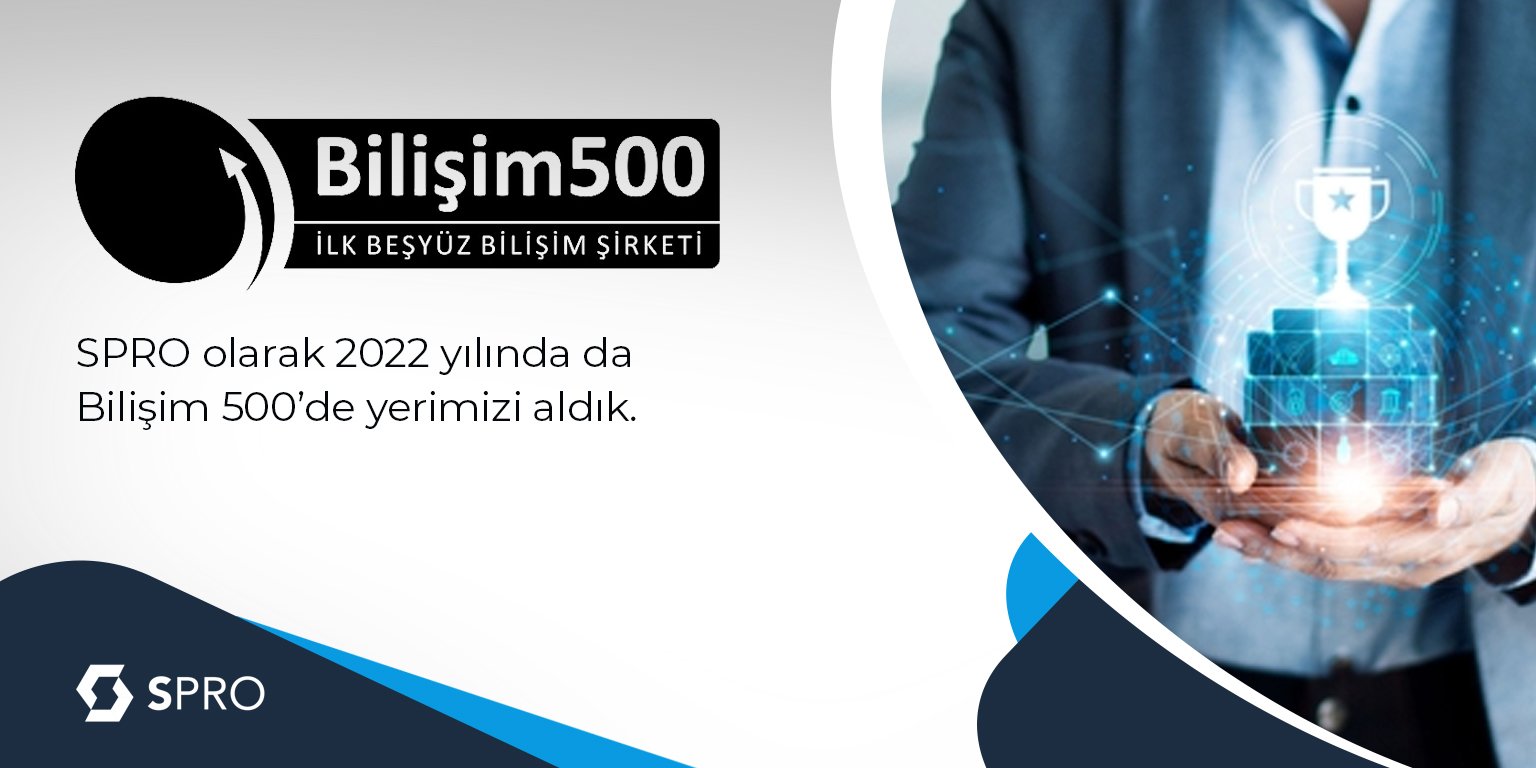  2020 yılında da Bilişim 500 listesindeki yerimizi aldık 